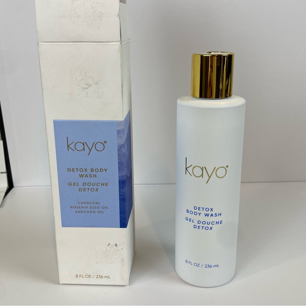 Kayo Detox Body Wash, Detoxifying Bamboo Charcoal Acne Body Wash New - Picture 6 of 6